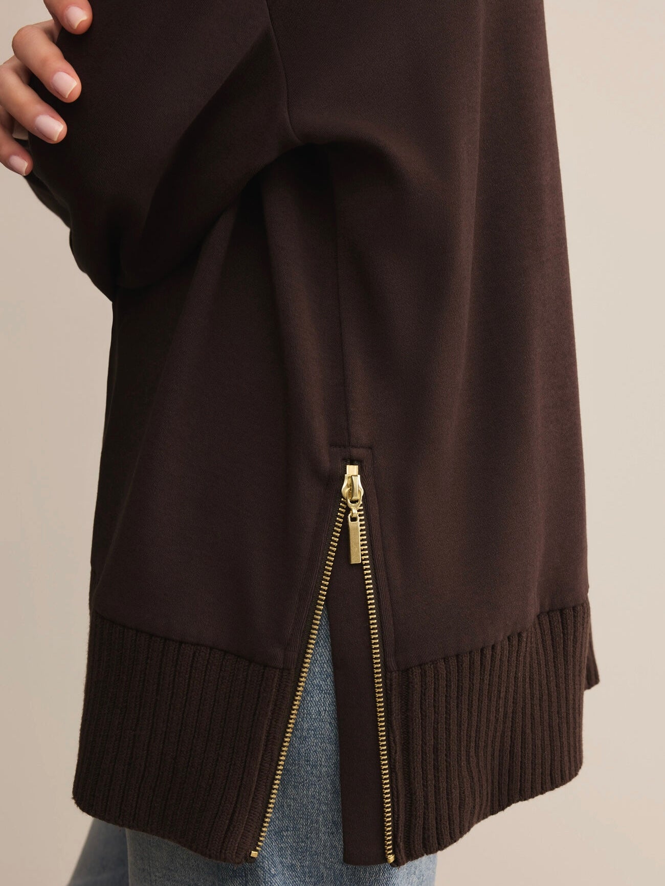 Z-Supply Sable Rib Sweatshirt