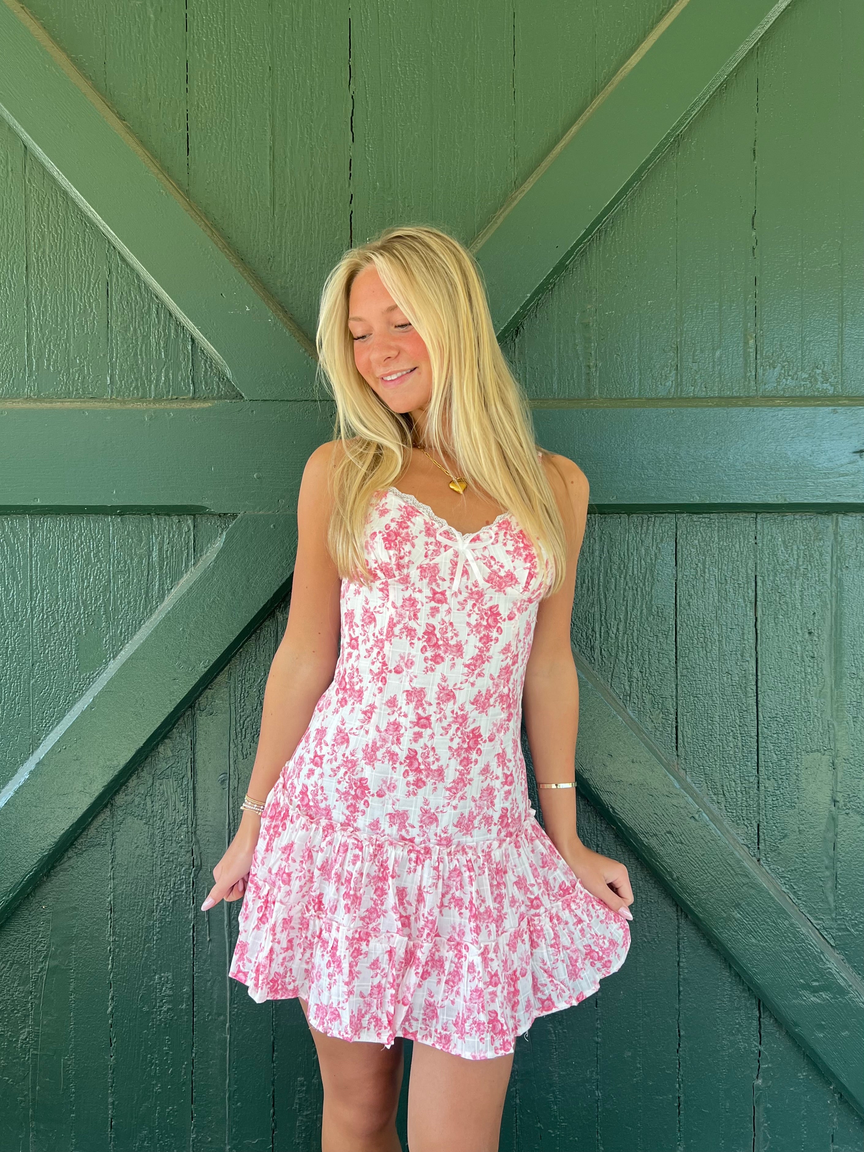 Sweet Bloom Mini Dress