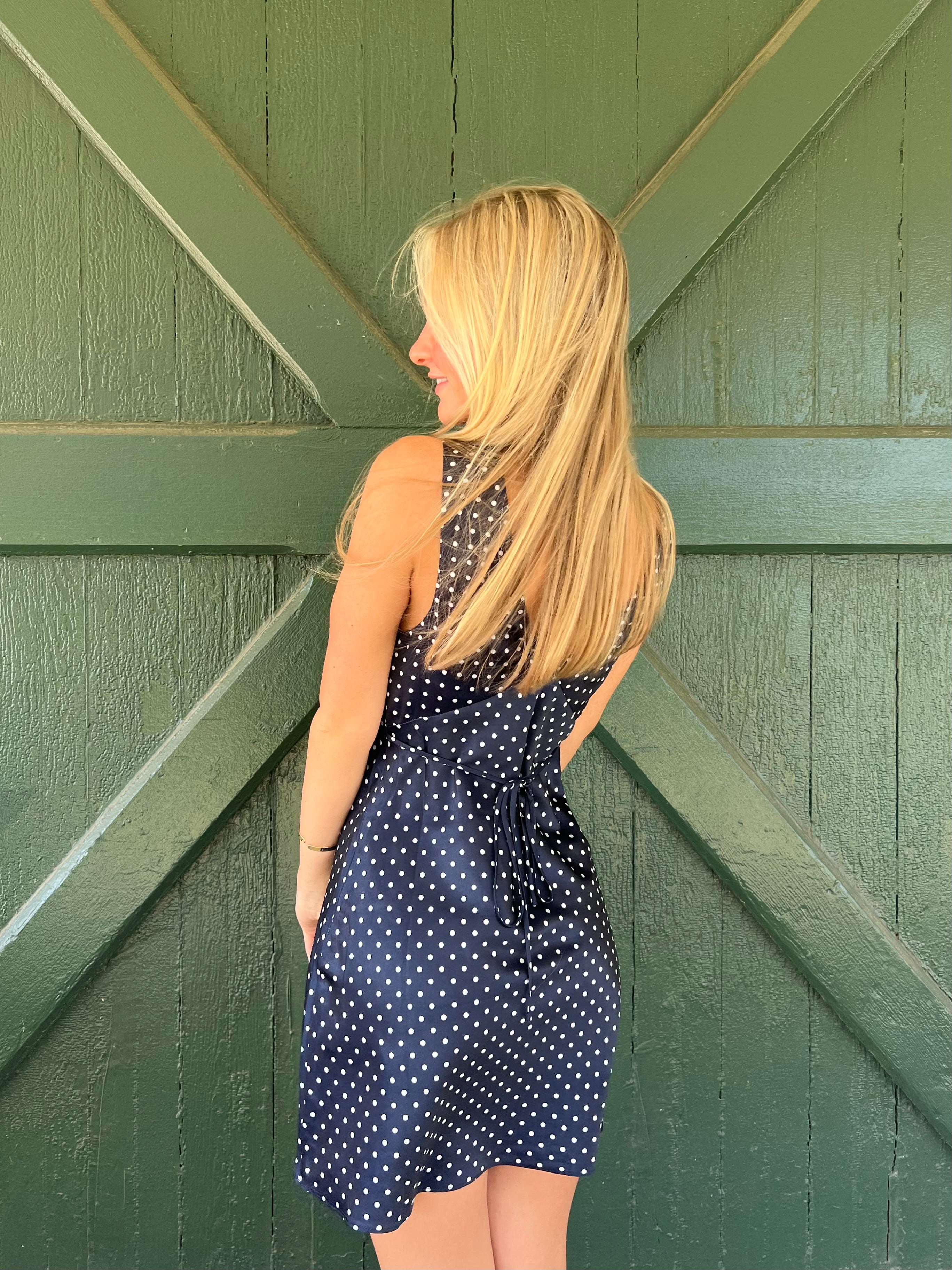 Juliette Polka Dot Mini Dress