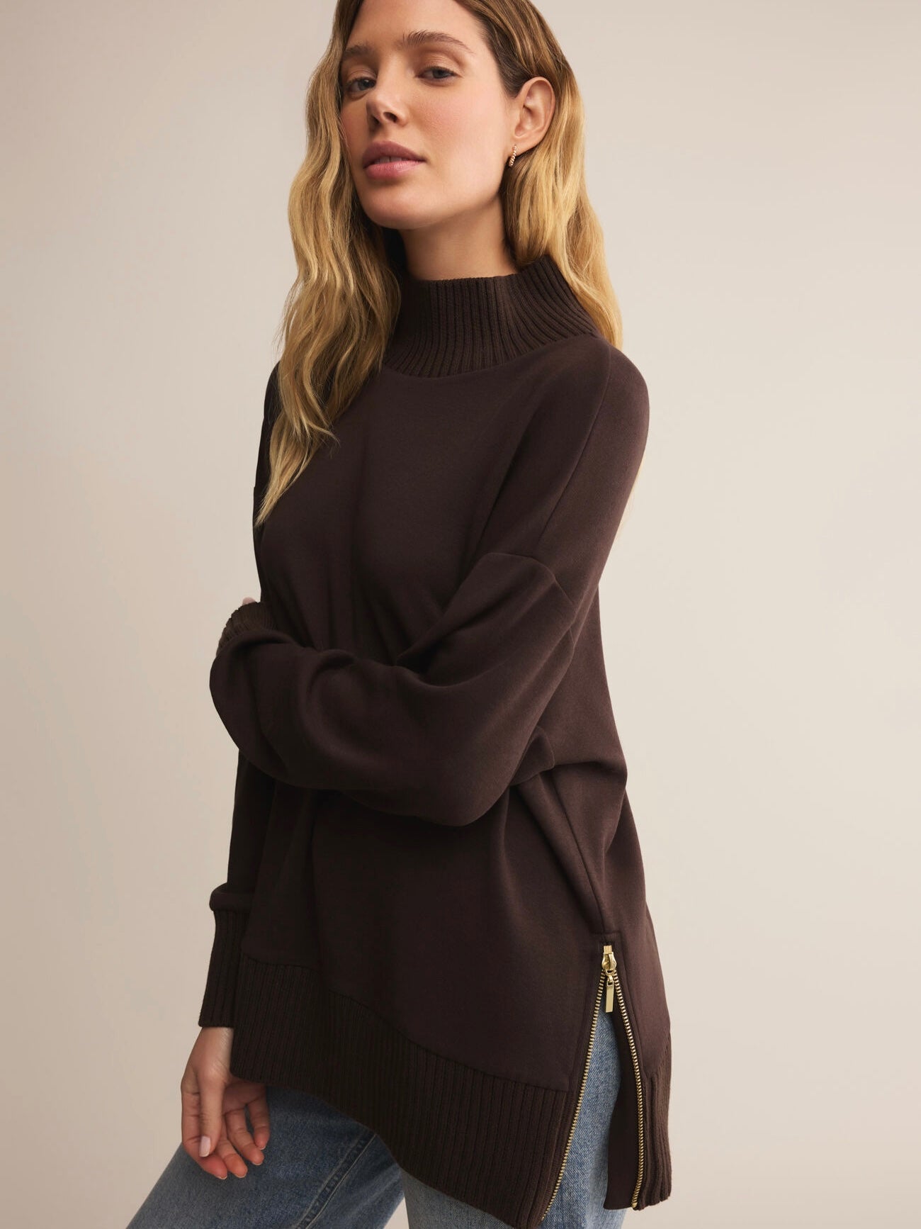Z-Supply Sable Rib Sweatshirt
