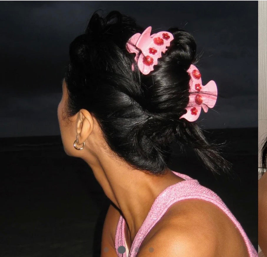 Emi Jay Sweetheart Clip in Palm Blossom