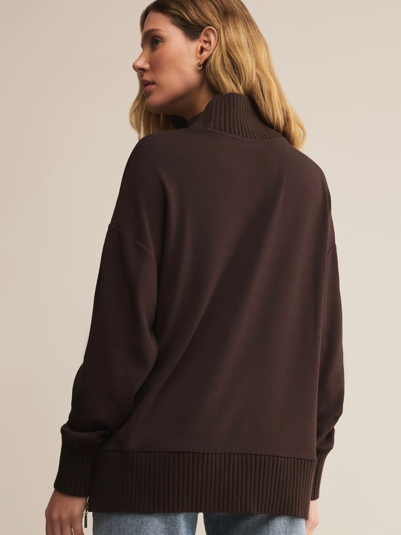 Z-Supply Sable Rib Sweatshirt