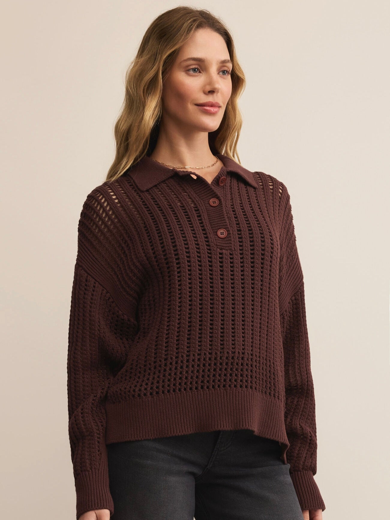 Z-Supply LOOKING GLASS POLO SWEATER