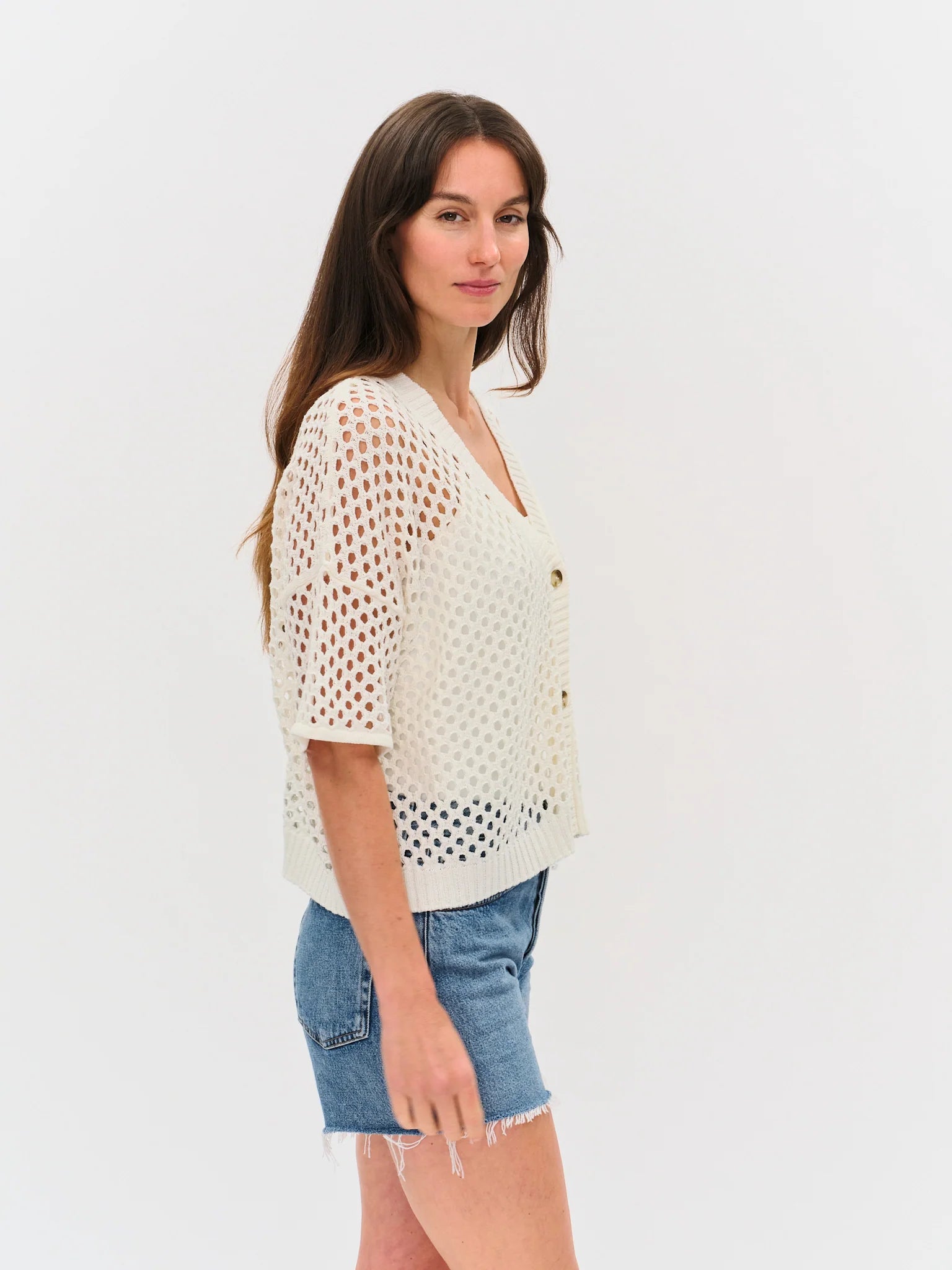 Six Fifty Dune Crochet Cardigan