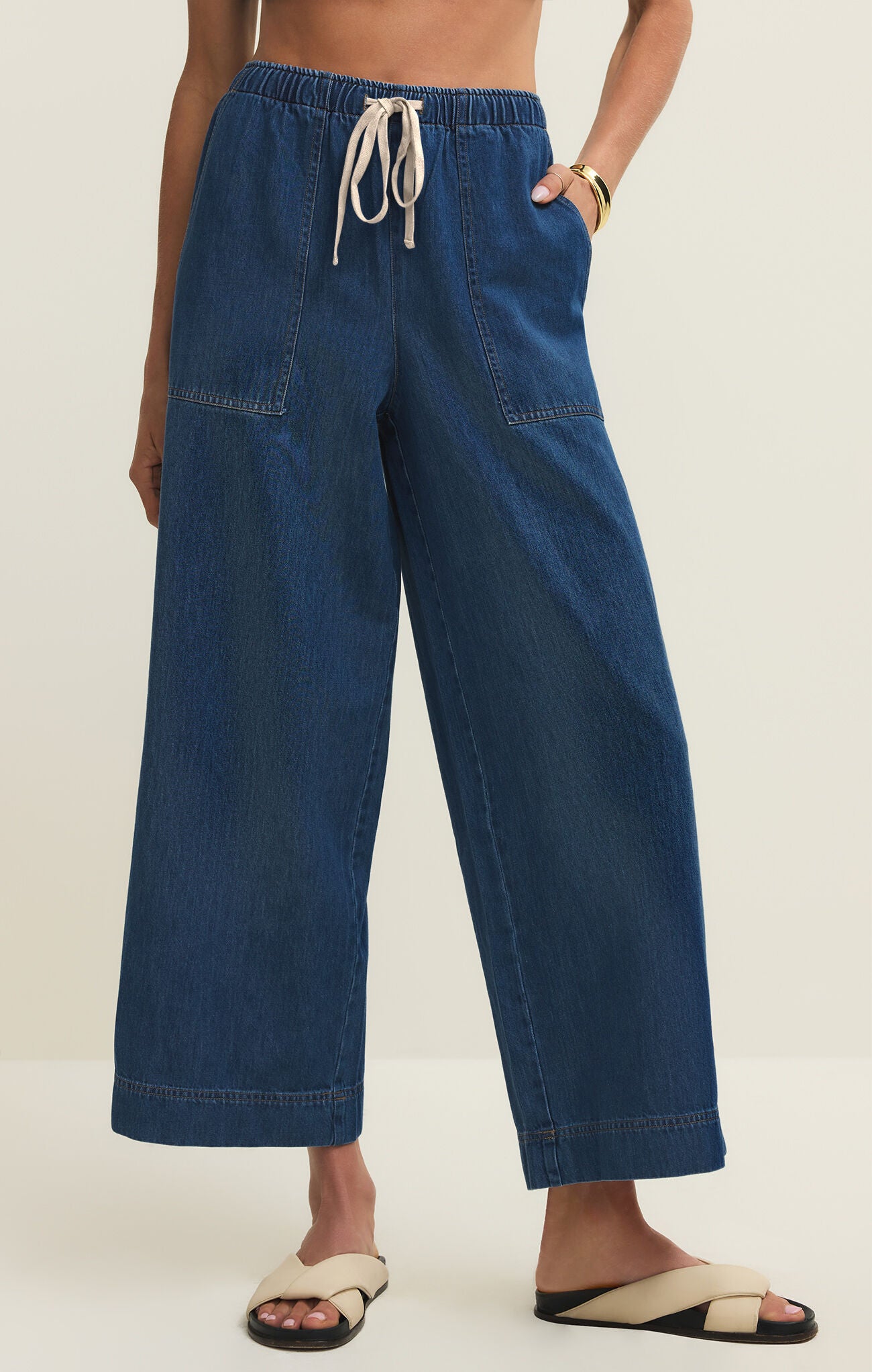 Z Supply Daycation Denim Utility Pant