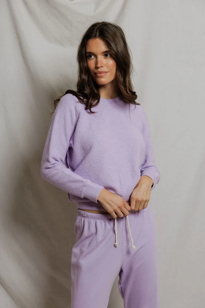 Perfect White Tee Ziggy Ultraviolet Pullover