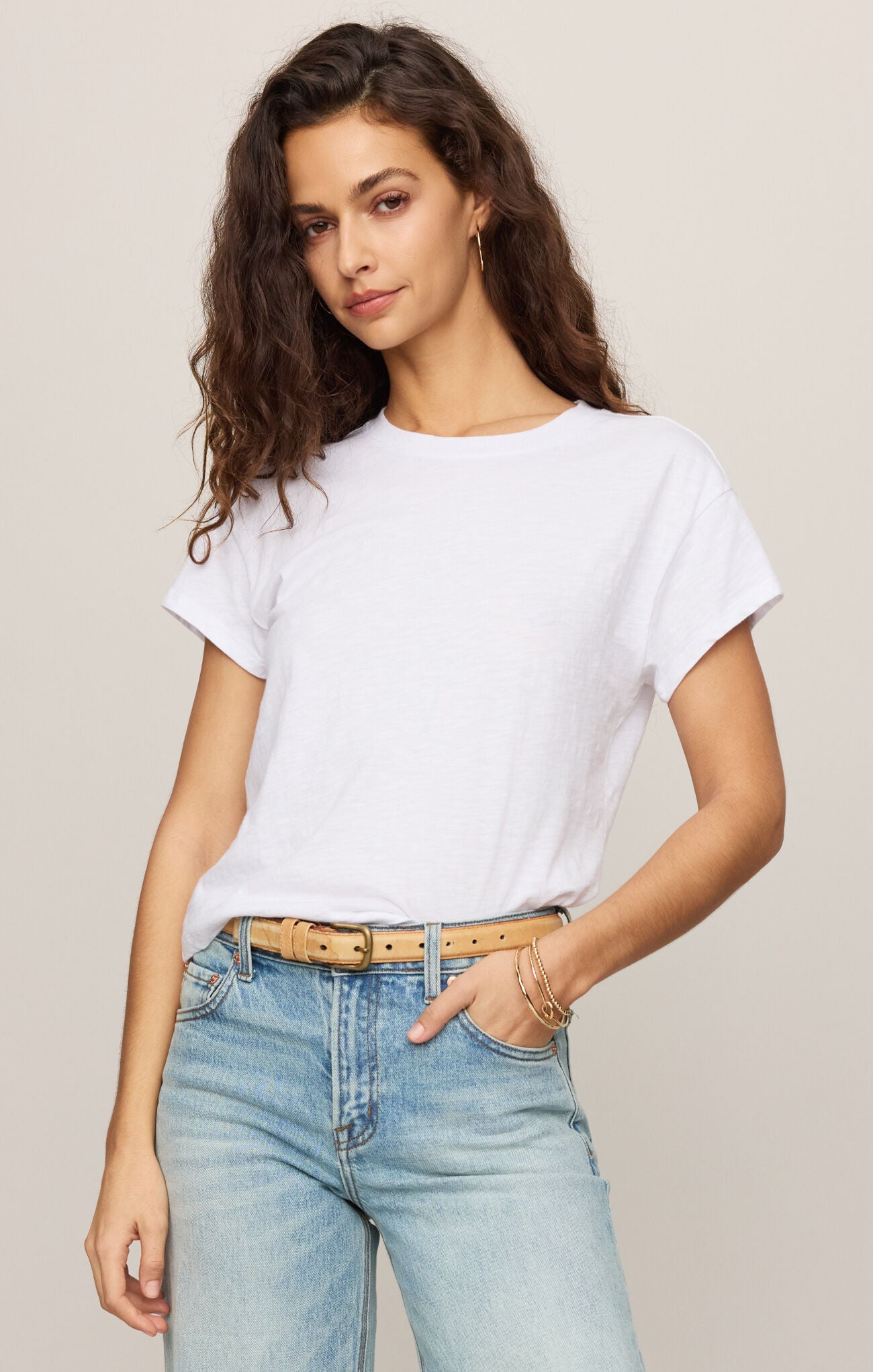 Z Supply Modern Slub Tee - White