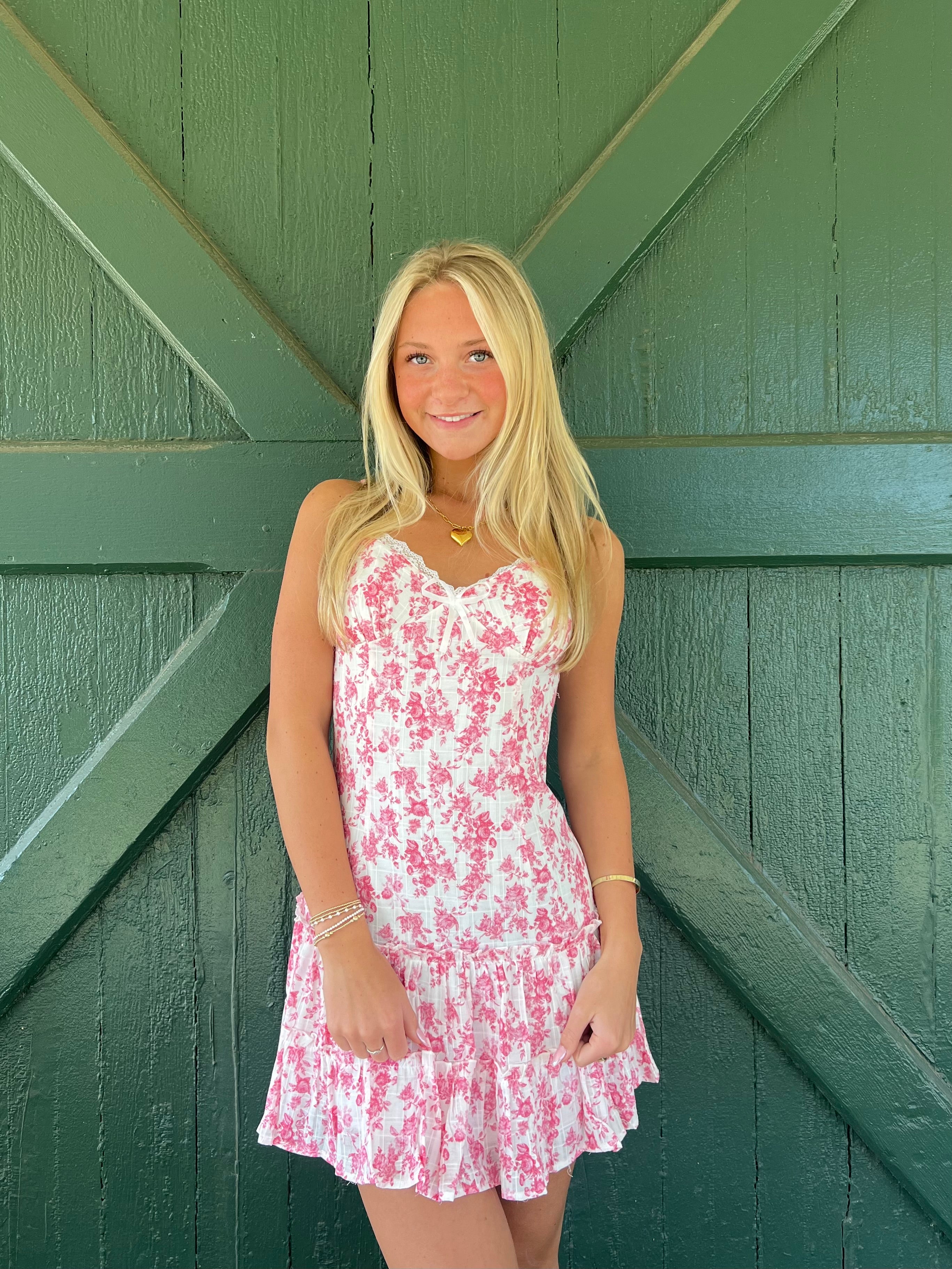 Sweet Bloom Mini Dress