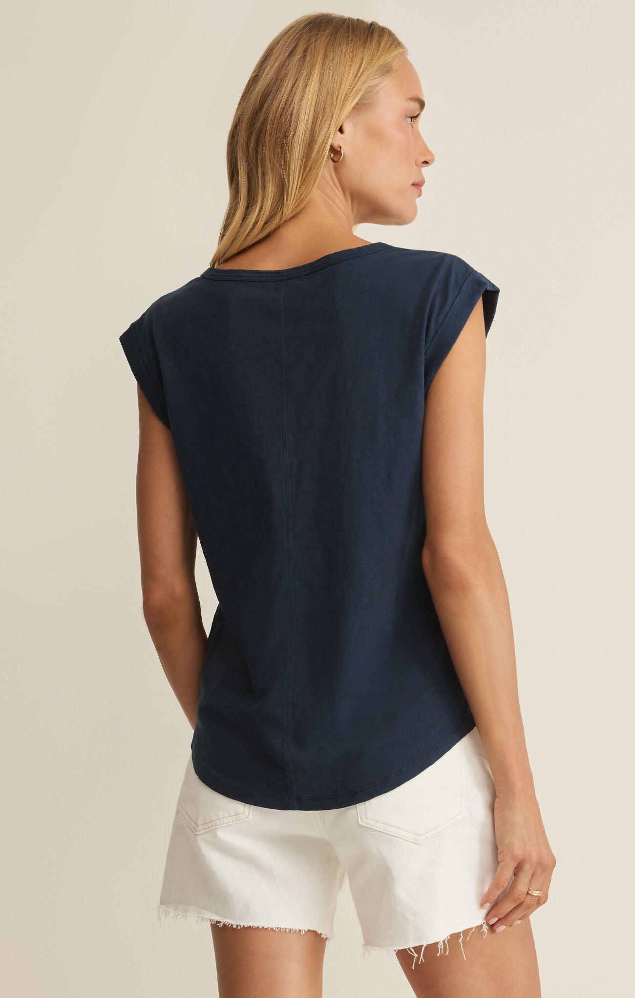 Z Supply Per Diem V-Neck  – Eclipse