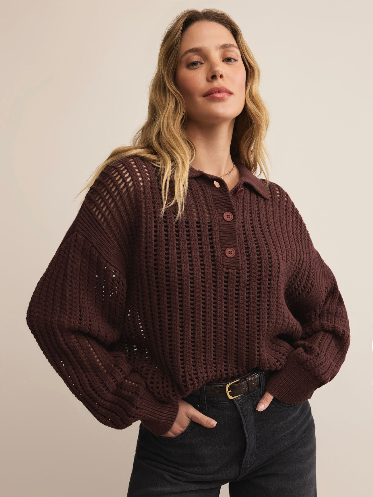 Z-Supply LOOKING GLASS POLO SWEATER