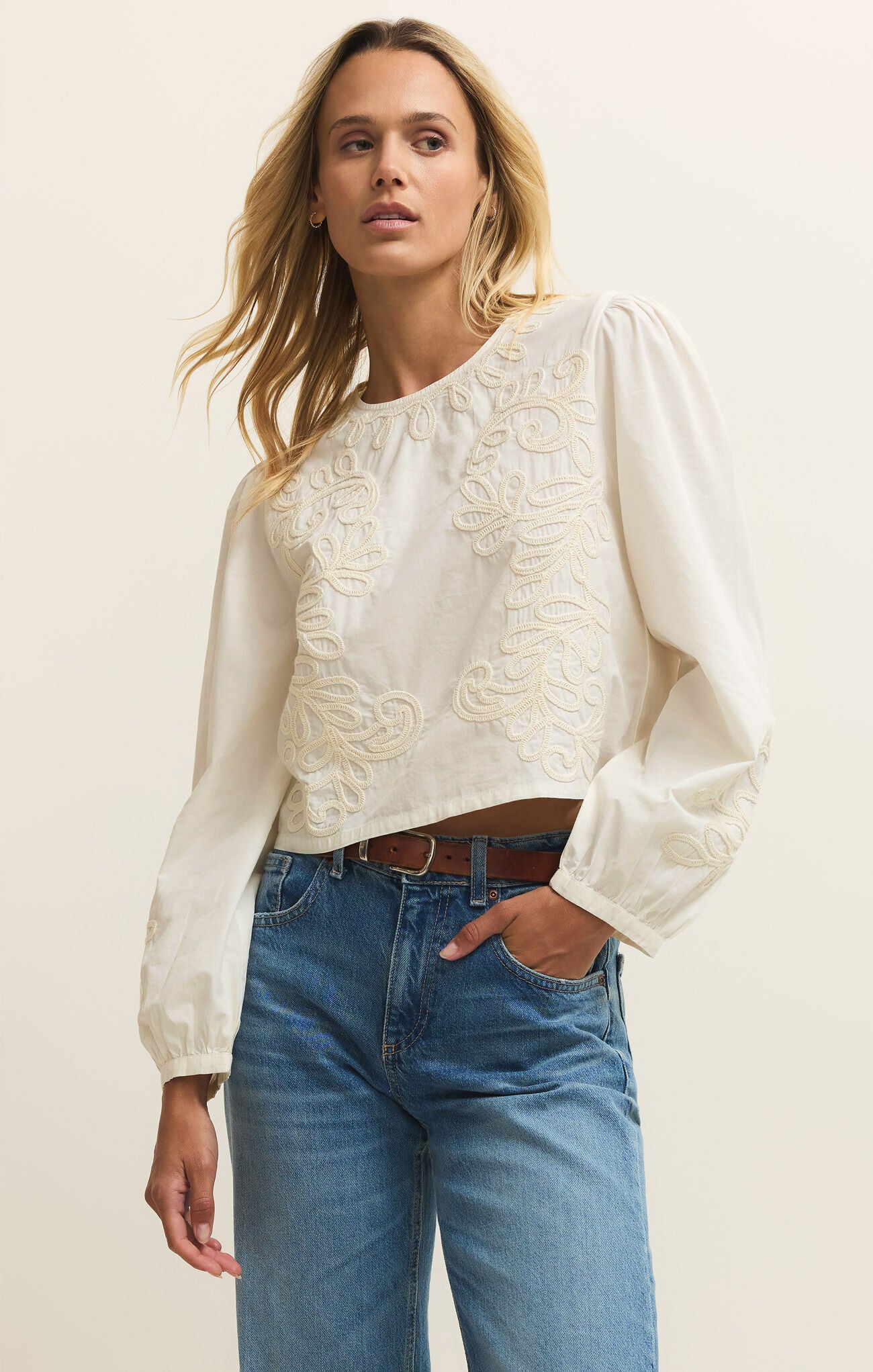 Zsupply Tatiana Poplin Top