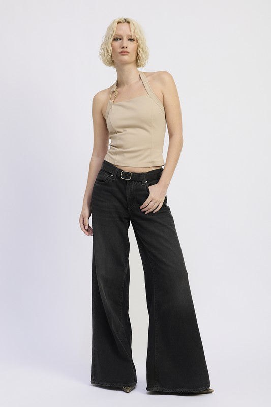 Giselle Taupe Top