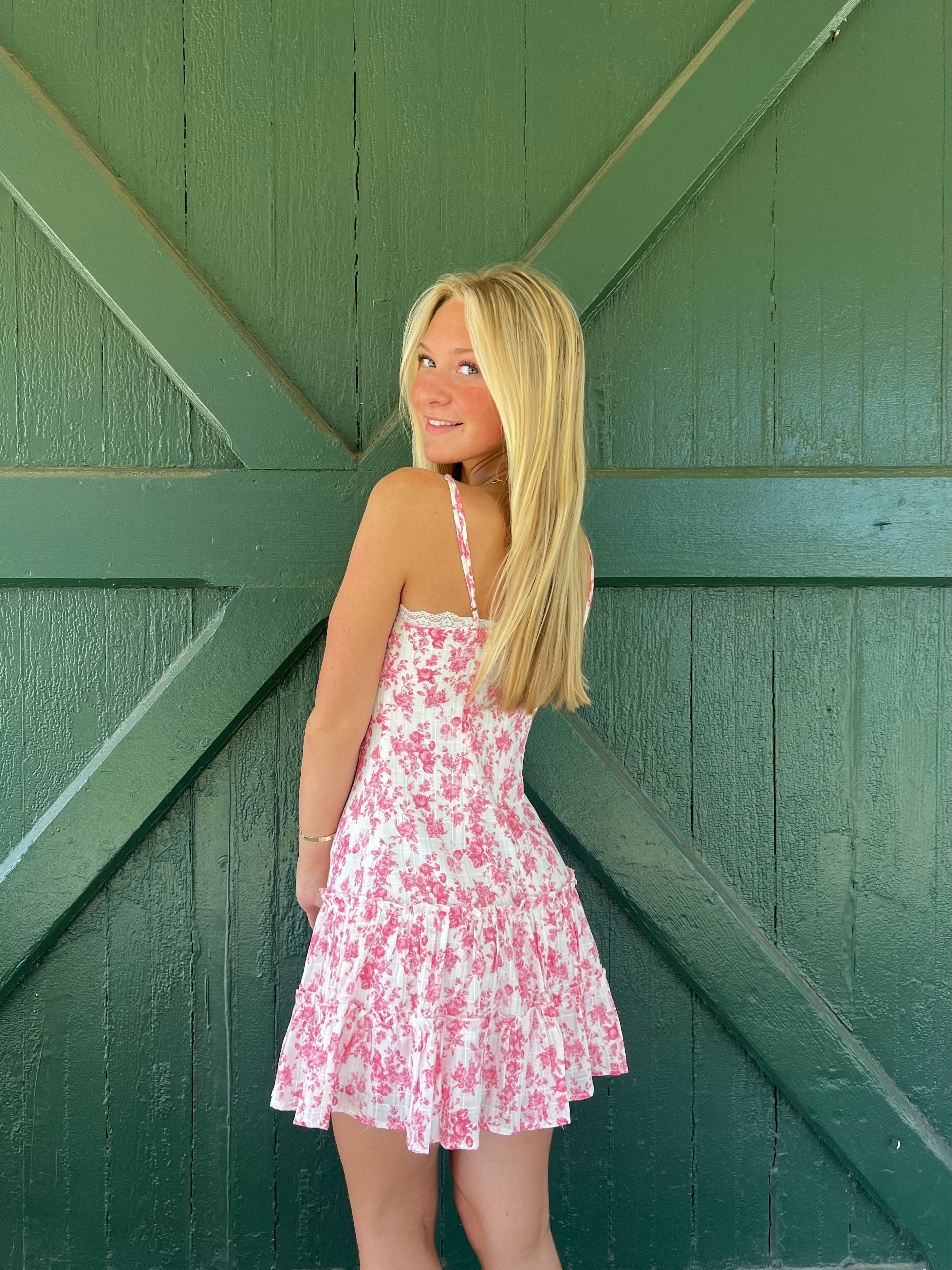 Sweet Bloom Mini Dress