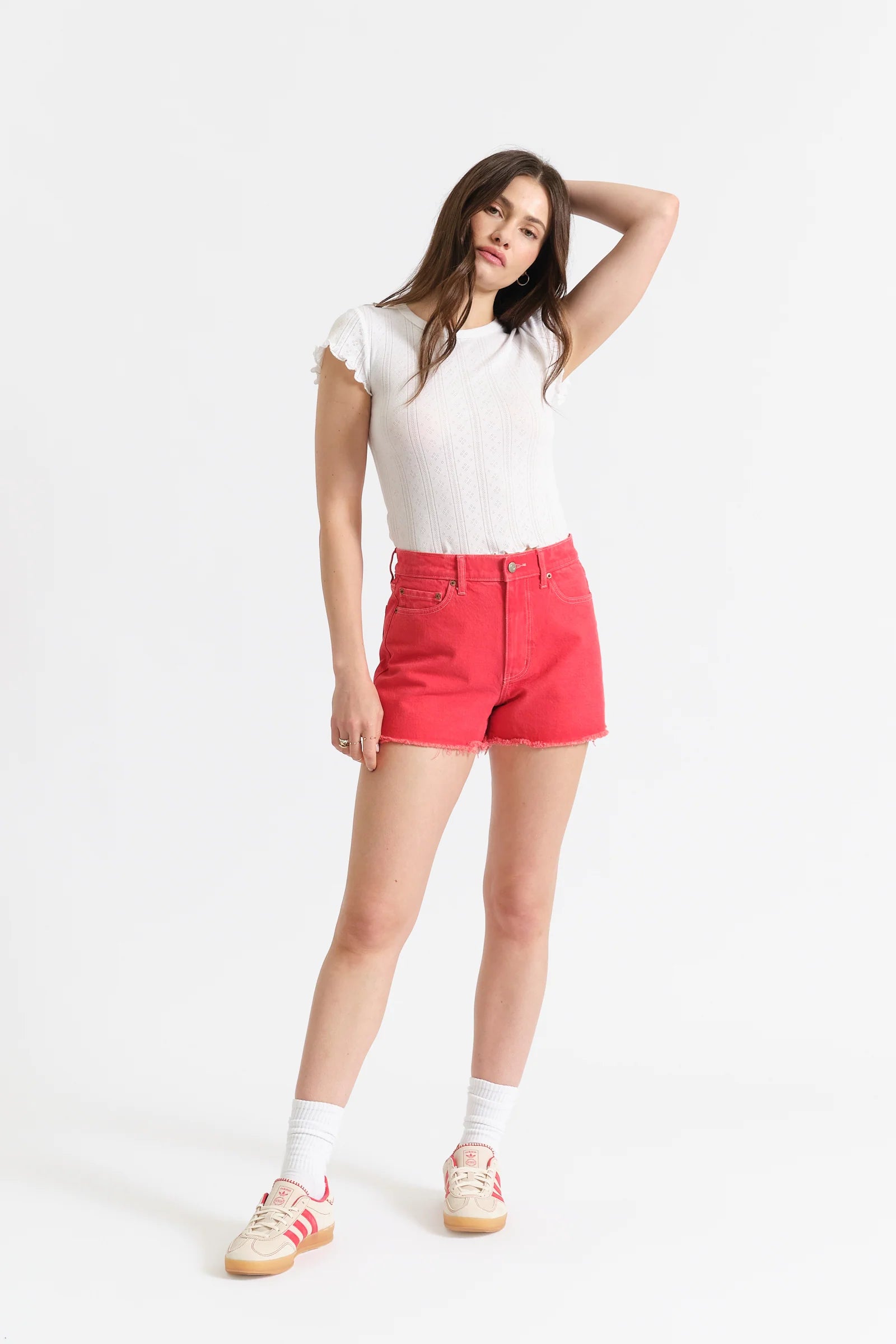 Daze Troublemaker Chili Pepper High Rise Short
