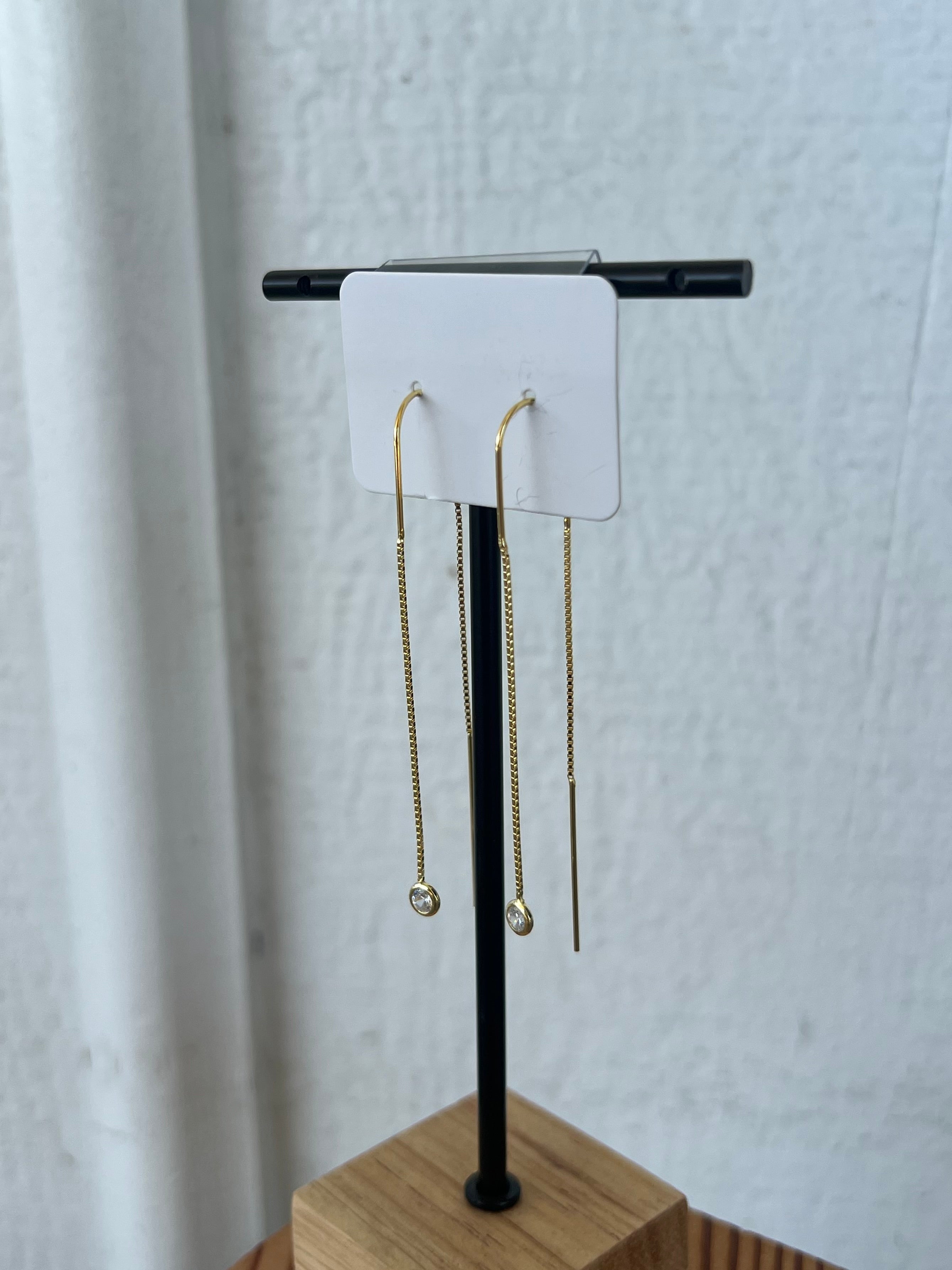 The Surrey Threader Chain Earrings