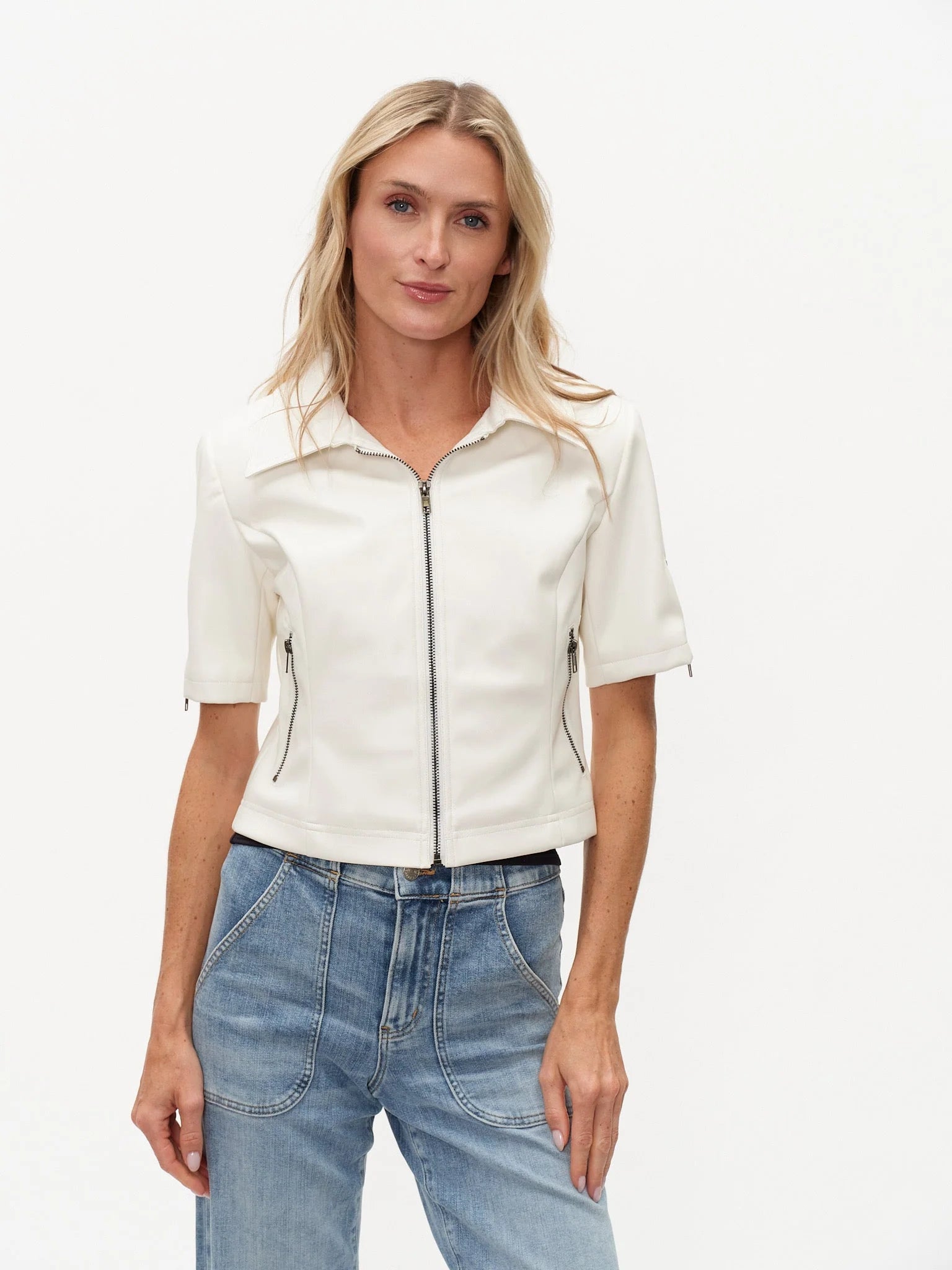 Monroe Faux Leather Jacket