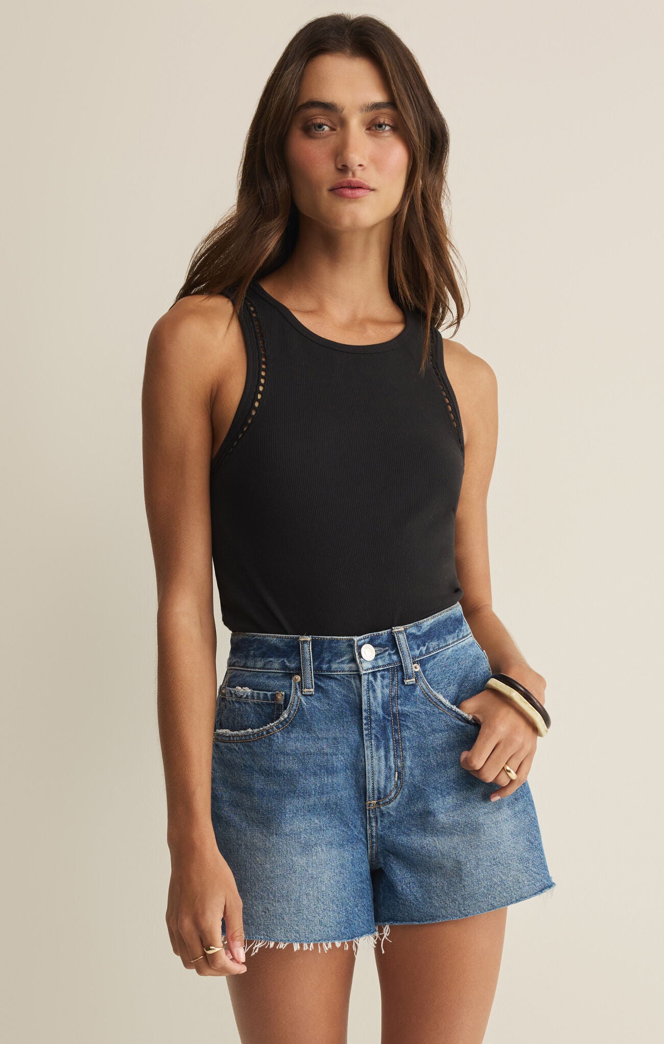 Z Supply Boa Rib Tank - Black