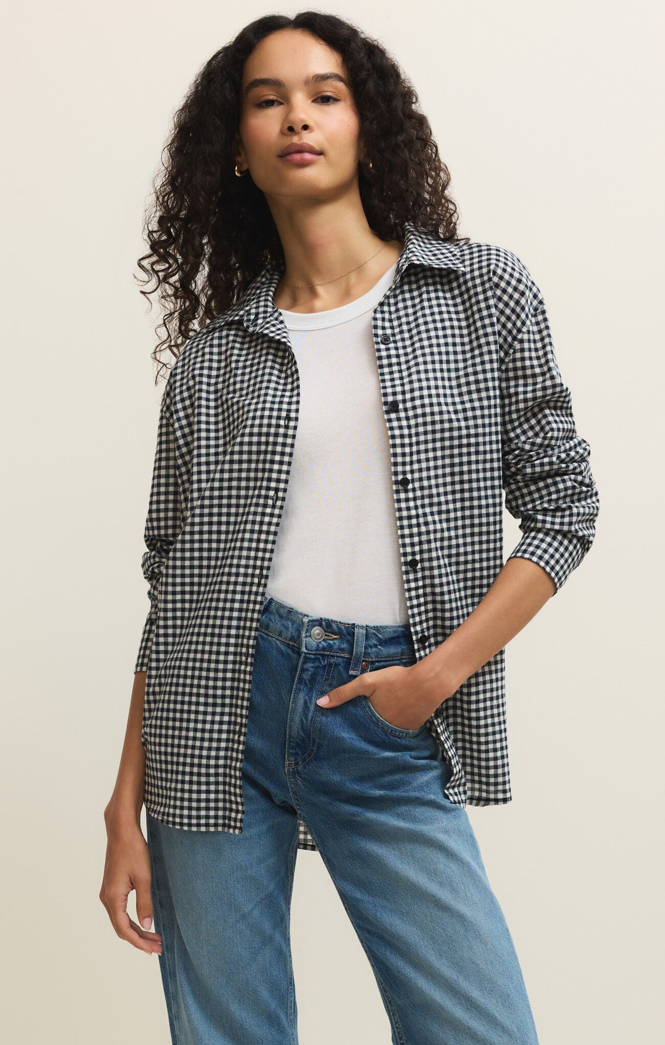 Z Supply Seaport Button Up Top