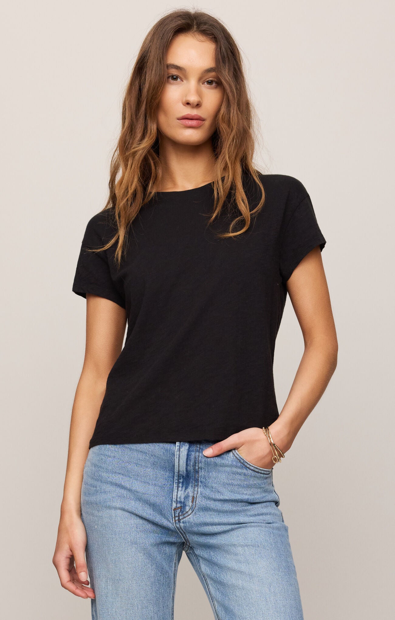 Z Supply Modern Slub Tee - Black
