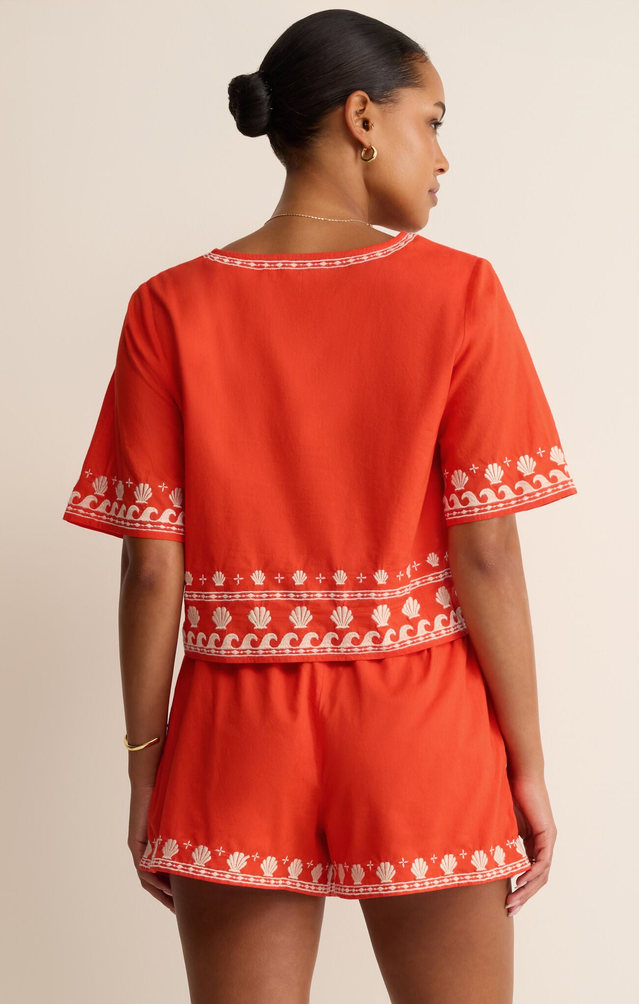 Z Supply Cast Of Waves Top – Lychee