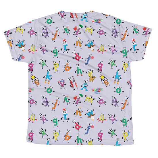 Akili's Alphabet Print Youth T-shirt