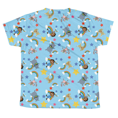 Akili & Friends Print Youth T-shirt