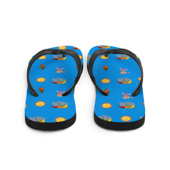 Happy hippo Flip-Flops